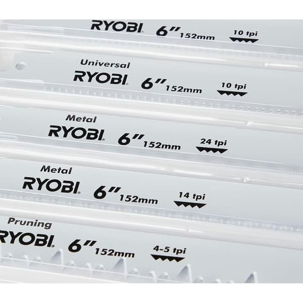 Ryobi rak06rb savblad 6 stykker 100/152 mm