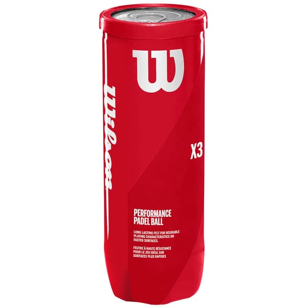 Wilson Padel X3 Gul 3 stk