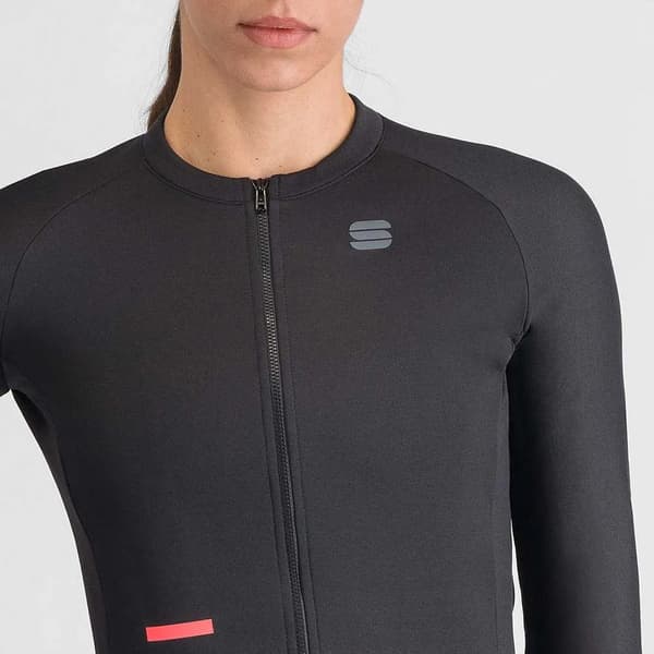 Sportful Supernova Thermal langærmet cykeltrøje sort