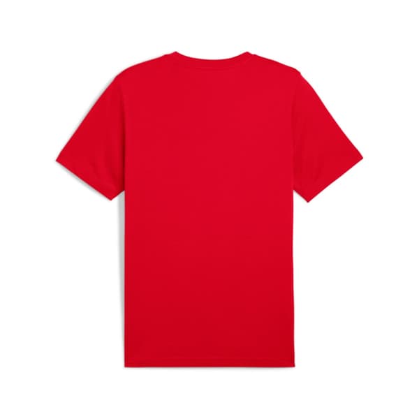 PUMA essentials 2 colour no. 1 logo t-paita punainen