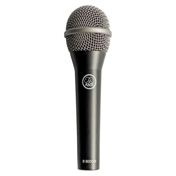 AKG D8000M dynamisk vokalmikrofon svart/silver