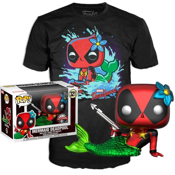 Funko Deadpool Merimies T-paidalla
