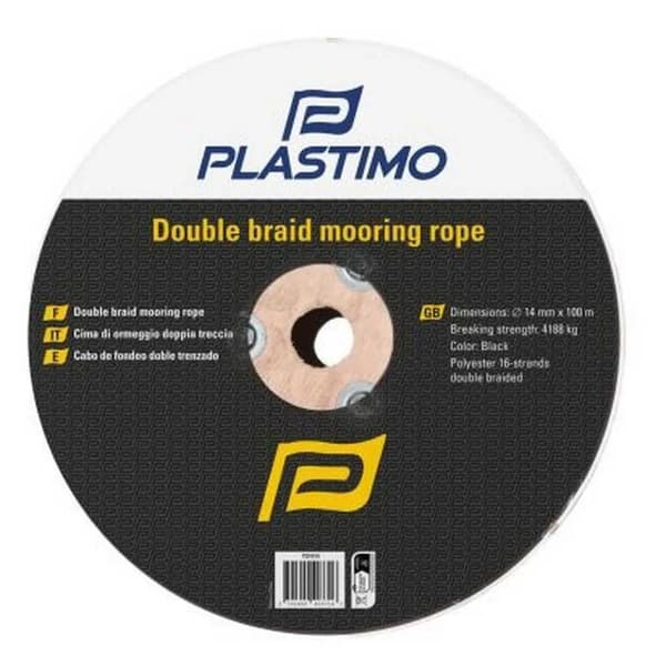 Plastimo 24 plait mooring rope 100m polyester Gold