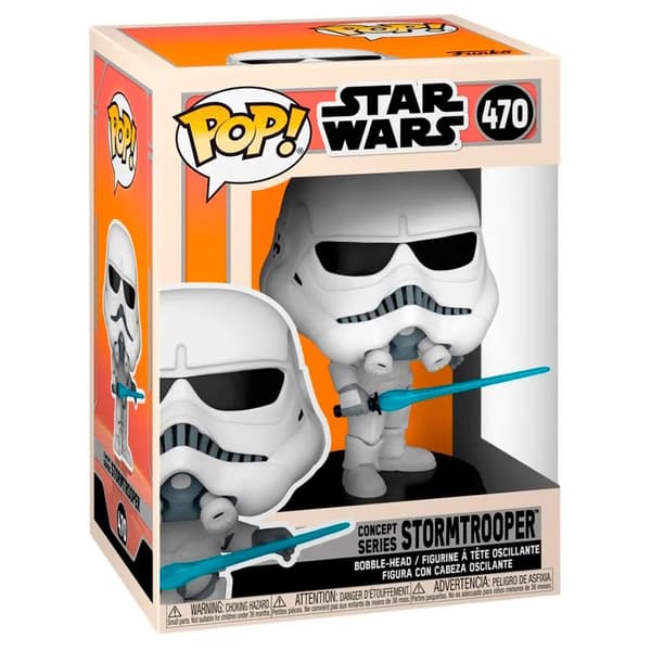 Funko konceptserie stormtrooper hvid 9.5cm