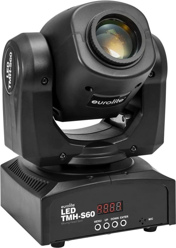 Eurolite tmh-s60 60W LED moving-head spot sort