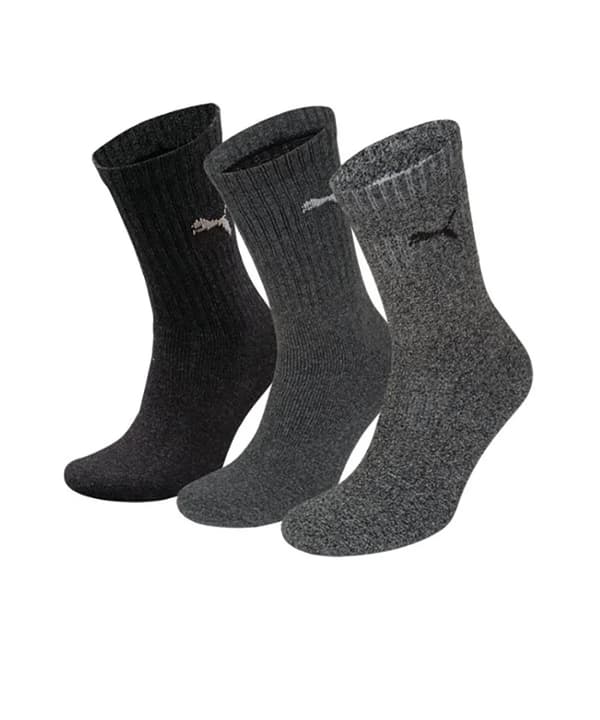 PUMA 7312 grå strumpor 3-pack