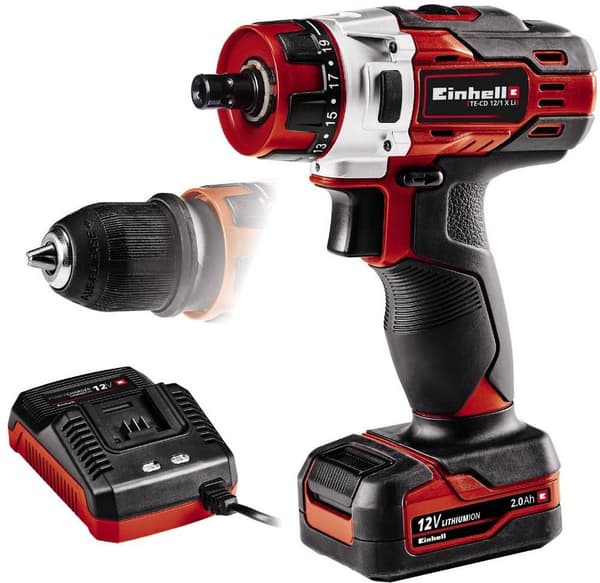 Einhell te-cd 12/1 x-li 12V 2.0Ah