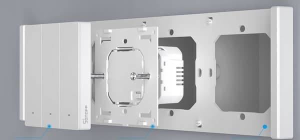 Sonoff m5-2c-80-fw hvid switchram