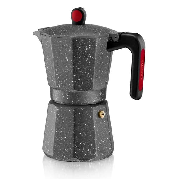 Monix Rock 12-kops kaffemaskine sort