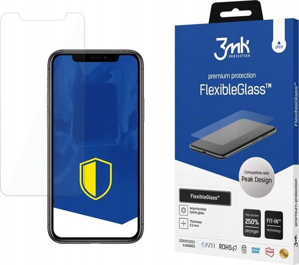 3MK HybrideGlass™ skyddsglas för Apple iPhone 11 Pro