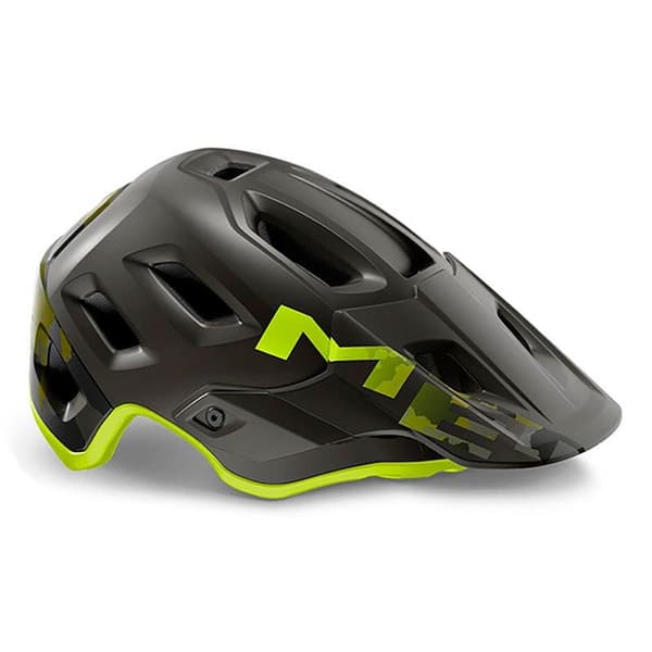 Met Roam Mips camo lime green / mat