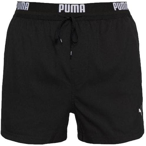 PUMA svømning mænd logo badebukser sort