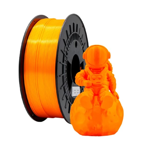 generic silk 1.75mm 1kg orange 3D printing filament