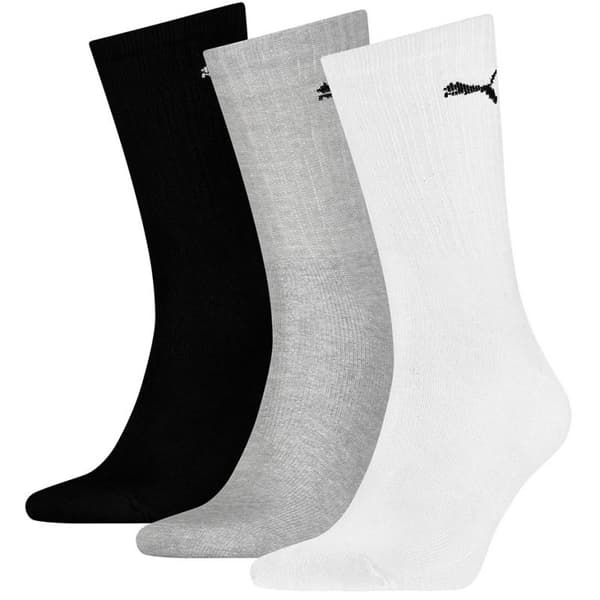 PUMA crew socks 3-pack Monivärinen