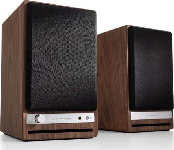 Audioengine HD4 Bluetooth-kaiuttimet mustana