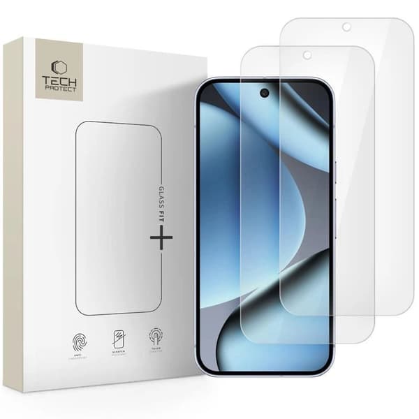 Tech-Protect Glass Fit+ Transparent 2-pack 9H