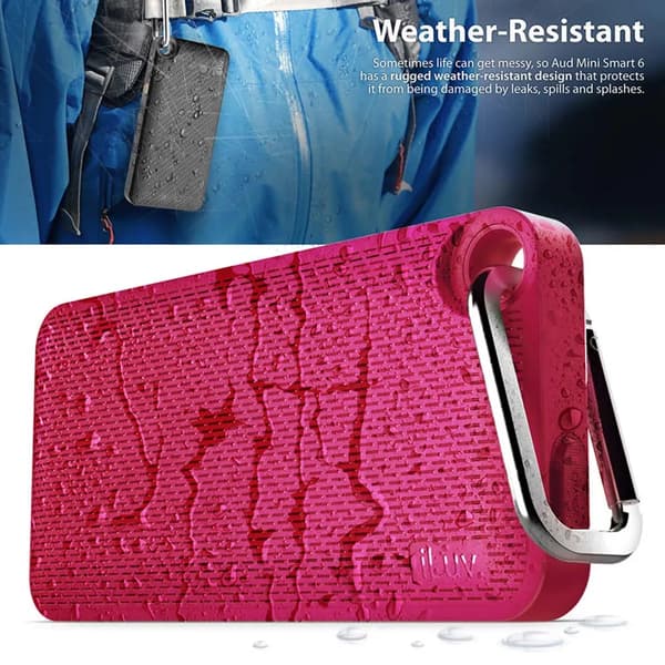 iLUV Aud Mini Smart 6 Bluetooth-kaiutin Violetti