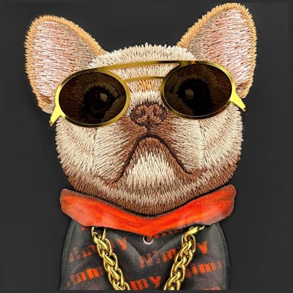 Nimmy briller cool hund sort