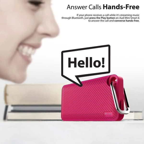 iLUV Aud Mini Smart 6 Bluetooth-kaiutin Violetti