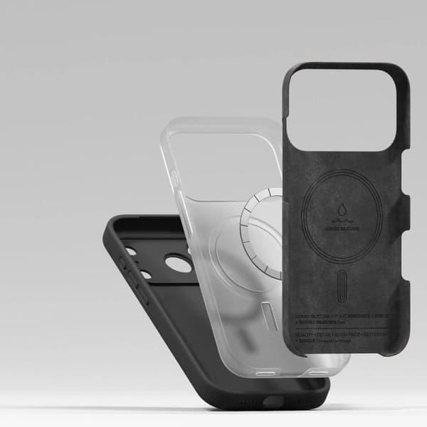 Ringke silikone magnetisk magsafe sort