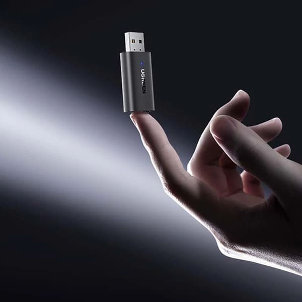 Ugreen cm523 Bluetooth 5.1 lydadapter sort