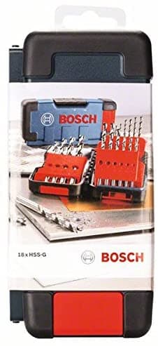 Bosch HSS-G borbits sæt 18 dele
