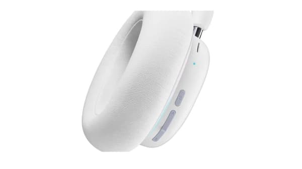 Logitech G735 trådløst gaming headset i hvid