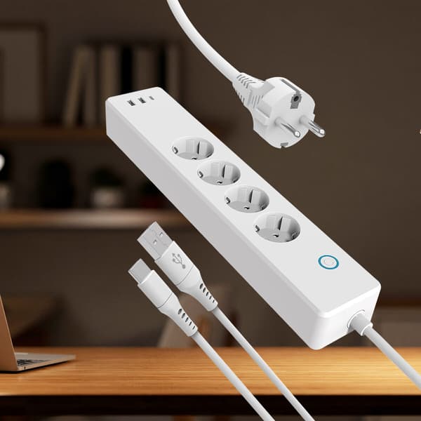 Muvit iO Smart Plug ht-sts-04-03-eu hvid 4 stik