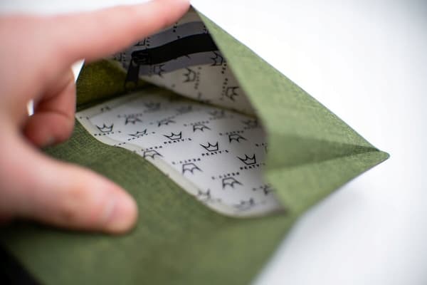 Peaty's holdfast trail tool wrap Moss Green