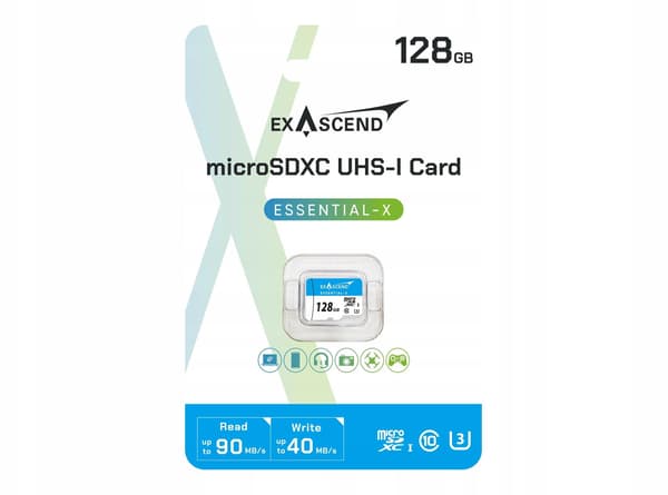 Exascend Essential-X micro SD 128GB