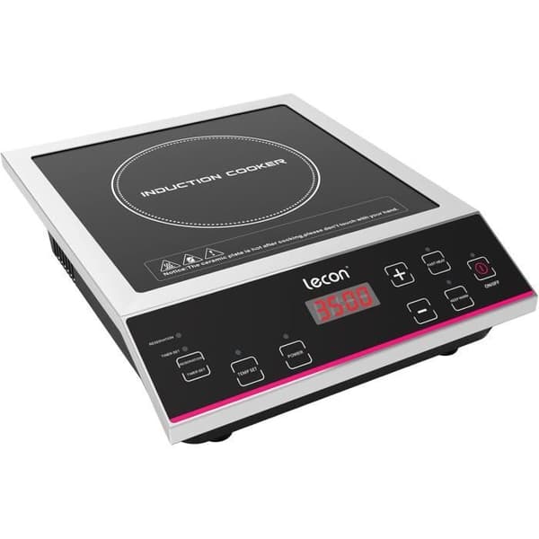 Lecon-chef induktionskogeplade 3500W rustfrit stål