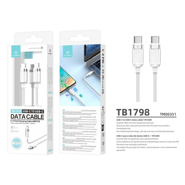 Techancy TB1798 USB-C kabel 60W
