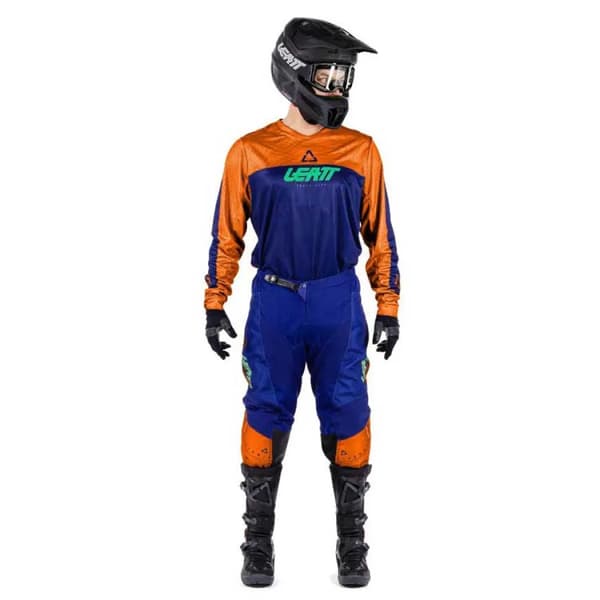 Leatt 3.5 Orange/Blue Off-road Set