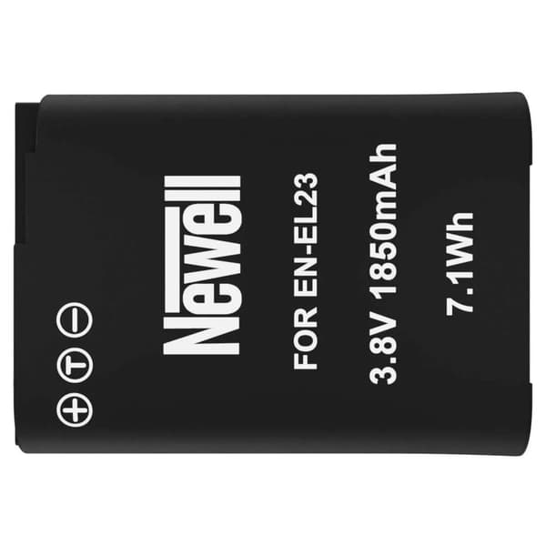 Newell EN-EL23 1850mAh sort batteri