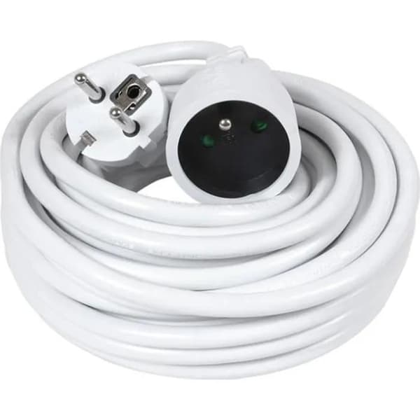 Debflex Rallonge Électrique 10m 16A Blanc