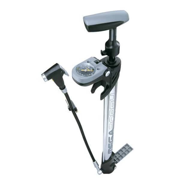 Topeak Mega Morph golvpump Silver