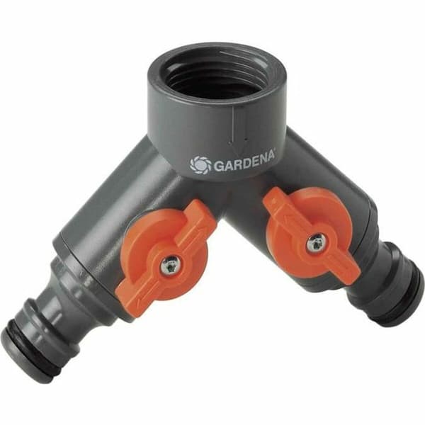 Gardena 940-26 2-vejs vandingsregulator Grå/Orange