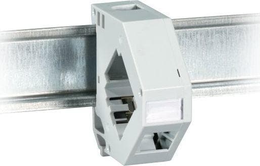 EFB Adaptateur Keystone DIN RAL7035