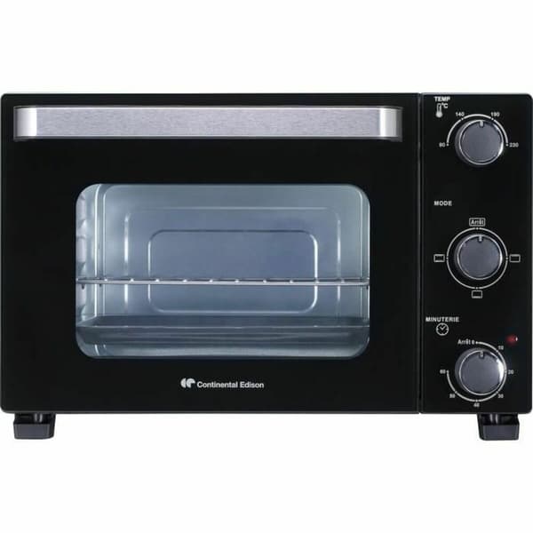 Continental Edison CEMF22B Miniovn 22L 1300W Sort