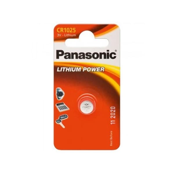 Panasonic CR1025 Lithium knappcell 30 mAh