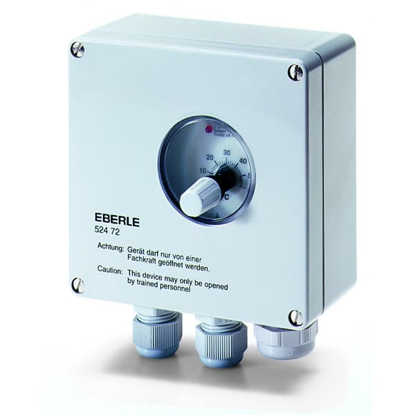 Eberle UTR 20 Termostat Grå -40 til +20°C