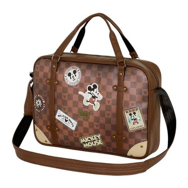 Disney mickey mouse journey laptoptaske brun