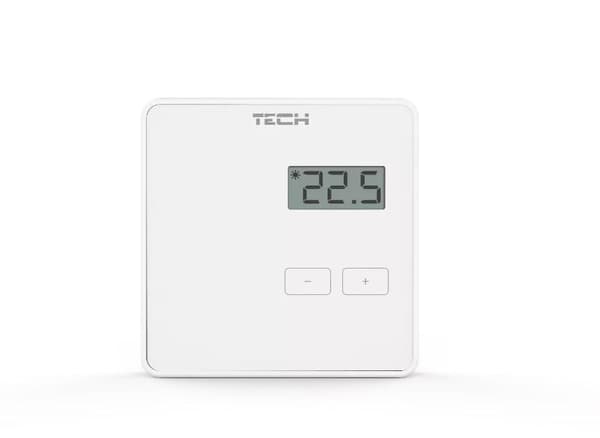 Tech R-8B Plus trådløs rumkontrol hvid