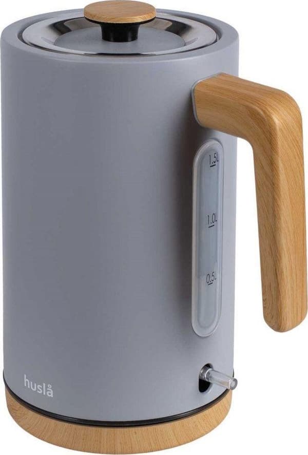 Husla 73904 elektrisk kedel 1,5L grå
