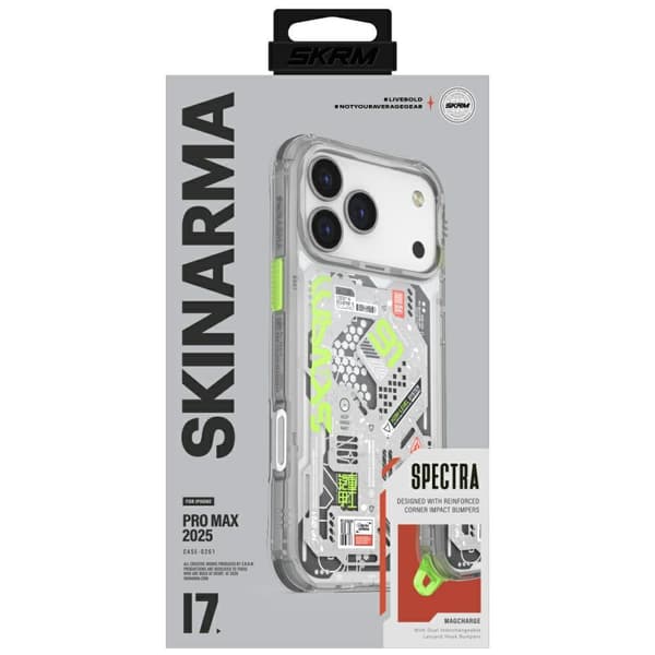 Skinarma Spectra iPhone 17 Pro Max transparent etui