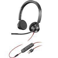 Poly Blackwire 3315 USB-A monoheadset musta