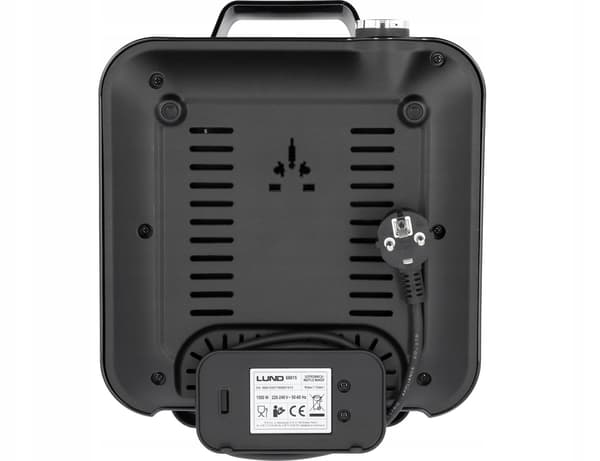 Lund 68015 vohvelirauta 1500W musta
