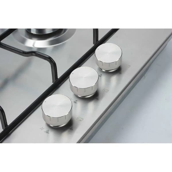 Vitrokitchen EN630LIN gaskogeplade 60cm i rustfrit stål