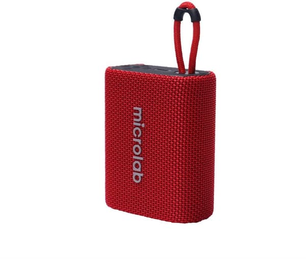 Microlab BP21 kannettava Bluetooth-kaiutin punainen
