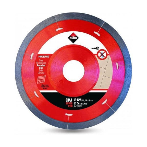 Rubi cpj 125 superpro diamantklinge grå